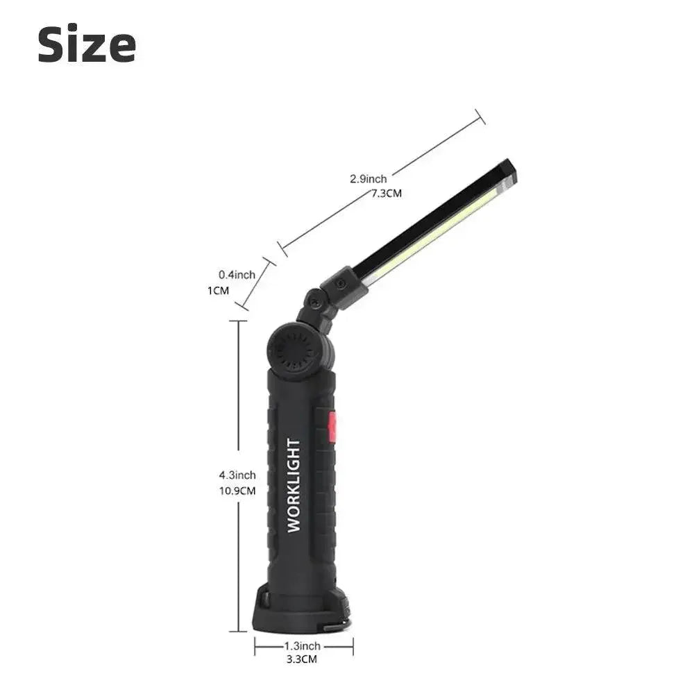 Camping Led Work Light Portable Magnetic Torch For Night Use