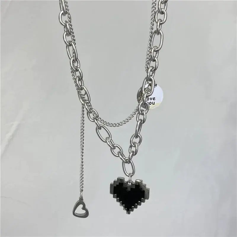 Vintage Necklace On Neck Chain For Women Layered Jewelry