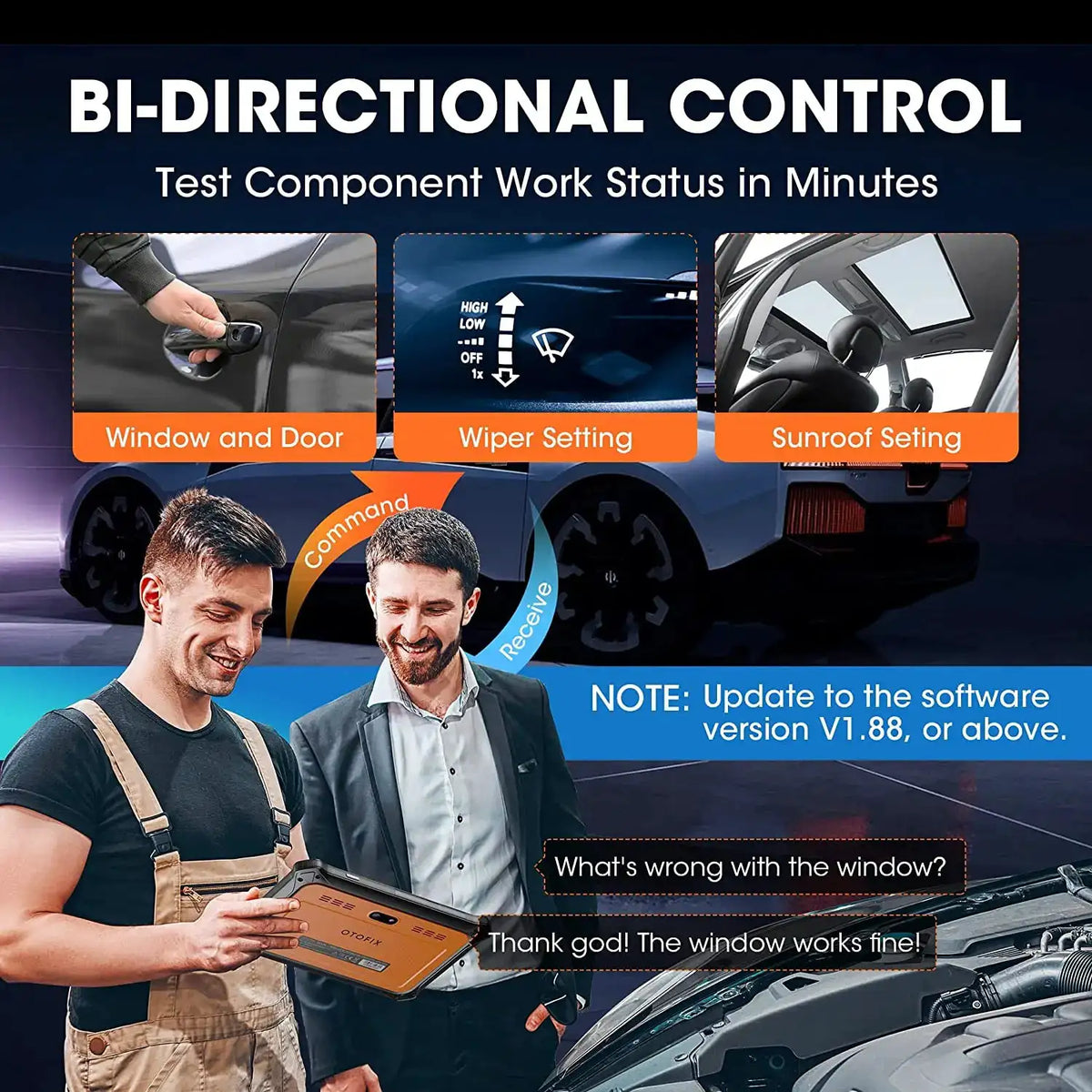 OTOFIX Lite Automotive Scanner Year Update BiDirectional Control System — product view 2