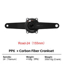 THINKRIDER PP6 Bike Carbon Fiber Spider Power Meter Crankset DUB 29MM 162.5-172.5mm ANT+ BLE for  Road Bike