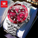 Olevs Mens Stainless Steel Watch