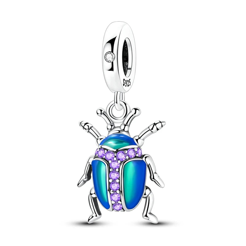 Sterling Silver Charm Pendant Sun