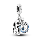 Cat Collection Silver Charm Bead