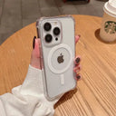 MagSafe Magnetic Case - Transparent Clarity