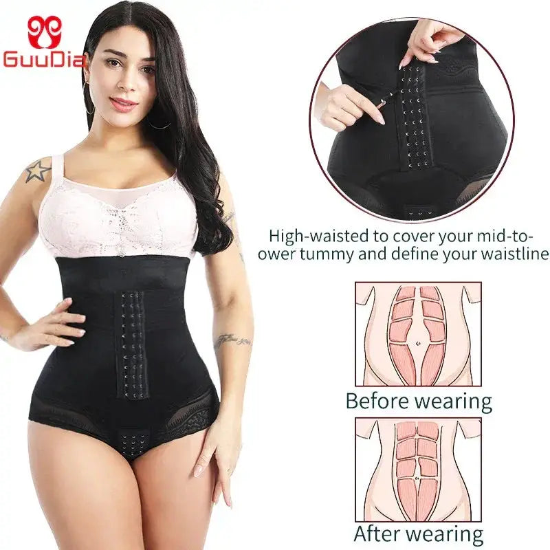Guudia Open Crotch Tummy Control Shapewear For Women