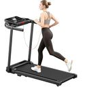 Quiet Home Walking Pad Treadmill With Handle Bar Space Saving