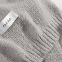 Women's Solid Color Wool Knitted Warm Thickened Scarf Gaiter