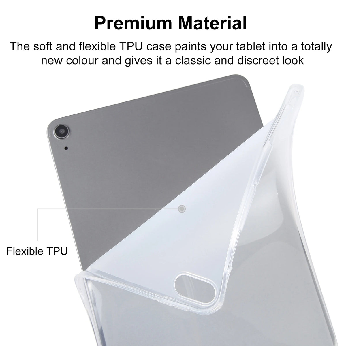 Slim Clear Tablet Cover