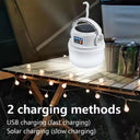 Solar Camping Light - 6 Modes Waterproof Design