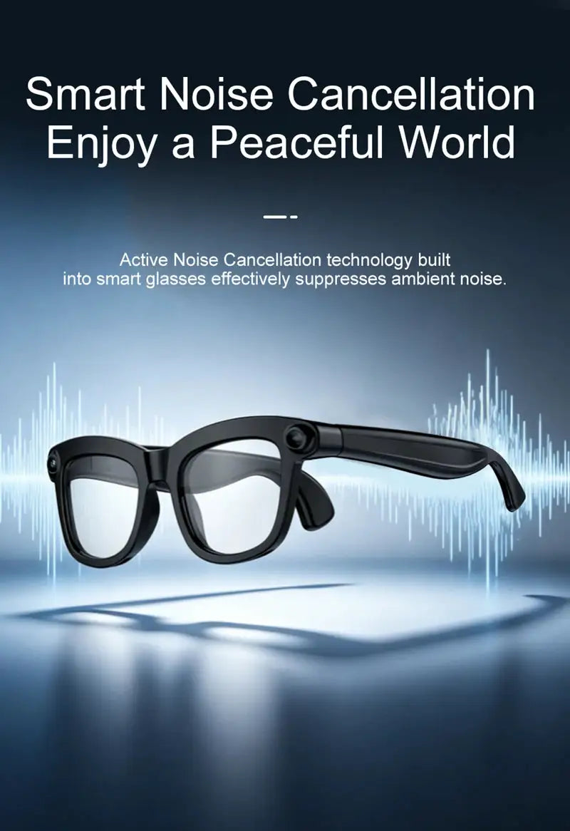 Smart AI Glasses HD Shooting Anti-shake Camera Photo Video Voice — product view 3