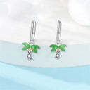 Luminous Firefly Earrings Sterling Silver