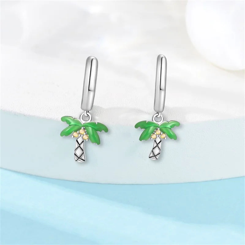 Luminous Firefly Earrings Sterling Silver