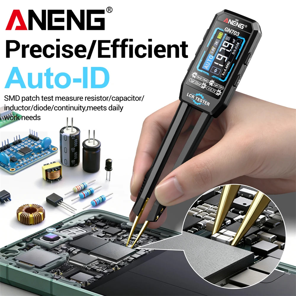 Aneng Smart Tweezers Lcr Meter