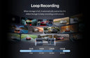 2K Dash Cam for Drivers With Parking Aid