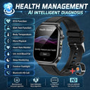 2026 New Hospital Level Health Smart Watch Body Fat ECG Blood oxygen BP Health AMOLED Screen HD Call Sport Smart Watches For Man