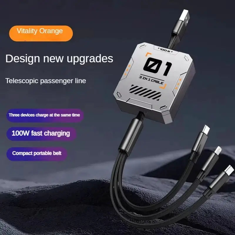 Type-C - Retractable Fast Charge — product view 7