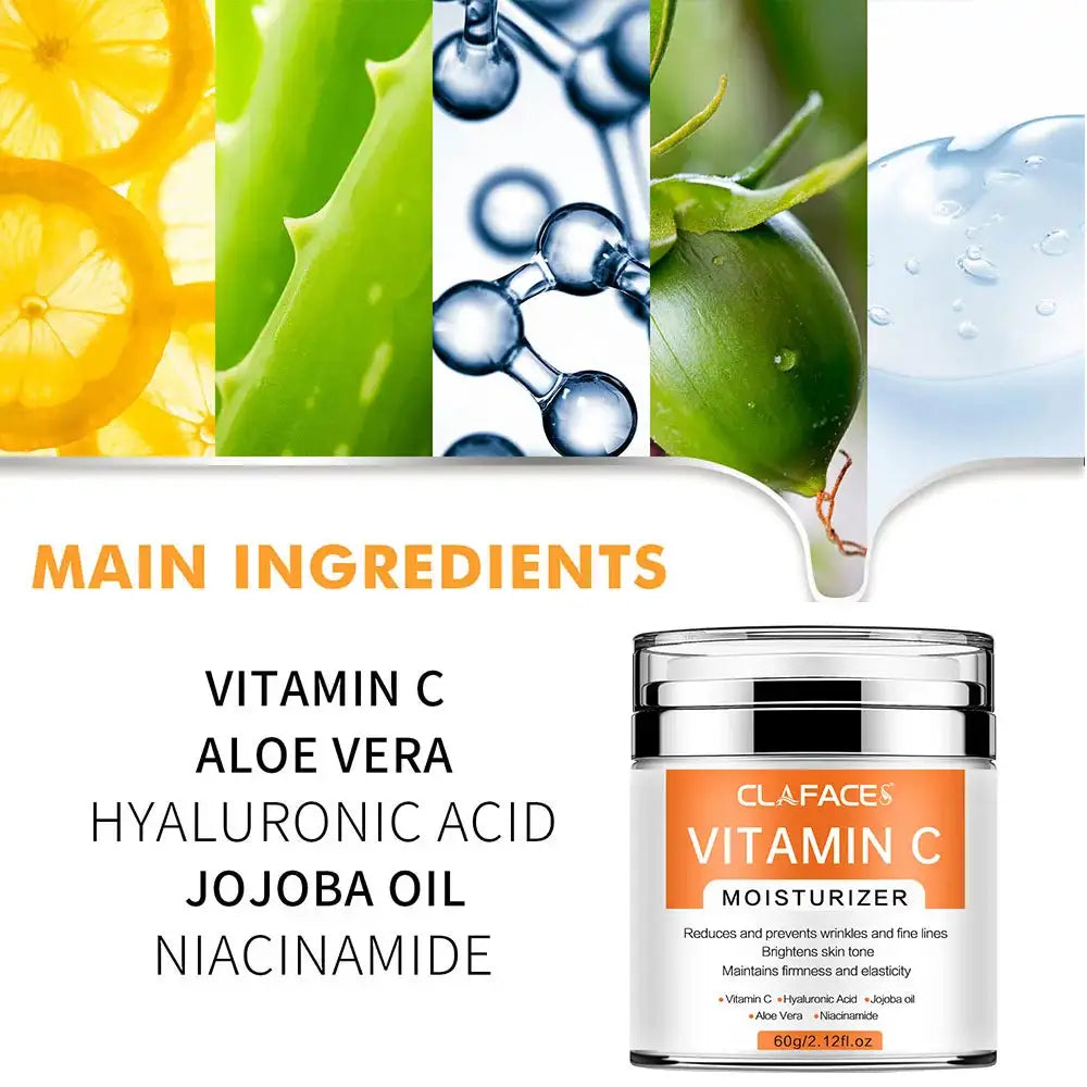 Retinol Face Cream With Hyaluronic Acid Vitamin C For Anti Aging Whitening - product image 3