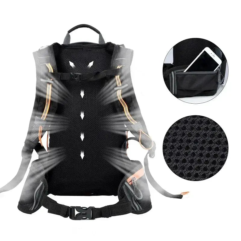 10L Waterproof Hydration Backpack for Cycling and Hiking