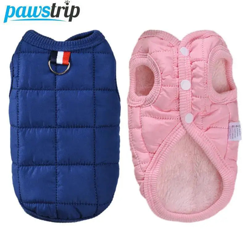 Windproof Winter Dog Jacket For Small Dogs Warm Coat