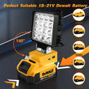 Portable 48W LED Work Light Cordless with 360 Degree Base