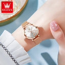 Olevs Stainless Mesh Womens Watch