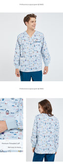 Annuo Printed Nurse Doctor's Pediatric Comfortable Clothes