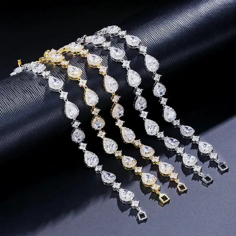 Gold Filled Wedding Tennis Bracelet — product image 5