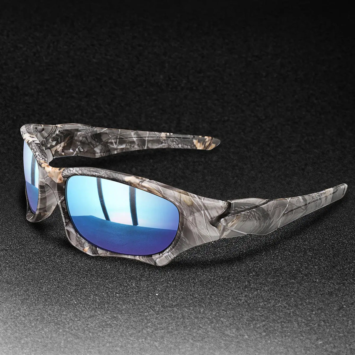 Polarized Sunglasses for Men Women Classic Camouflage Shades with UV Protection for Outdoor Driving Cycling Hiking Fishing
