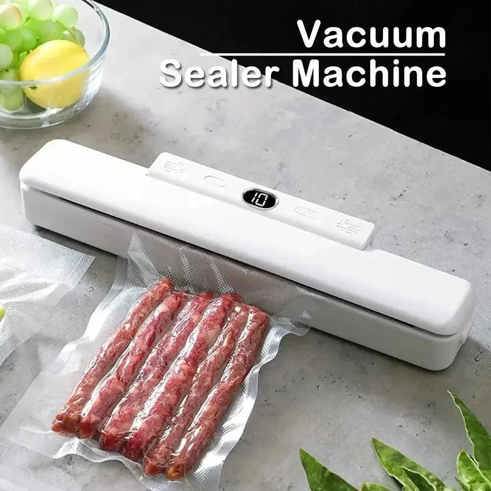 New Automatic Vacuum Sealer Machine With 10 Free Bags