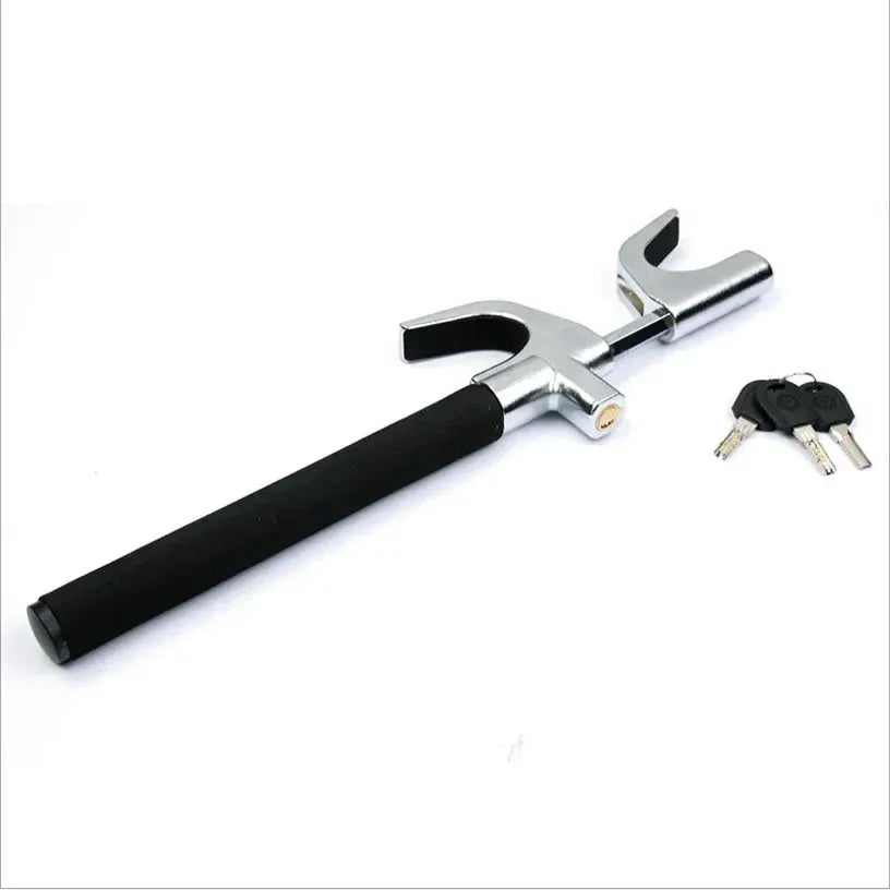 4In1 Car Steering Wheel Lock Adjustable Anti Theft Device - OurLum.com