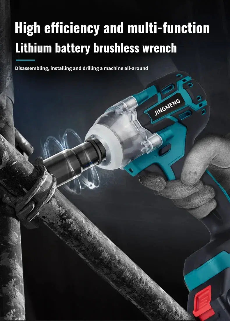 Cordless Brushless Impact Wrench For Makita 21V Battery - OurLum.com