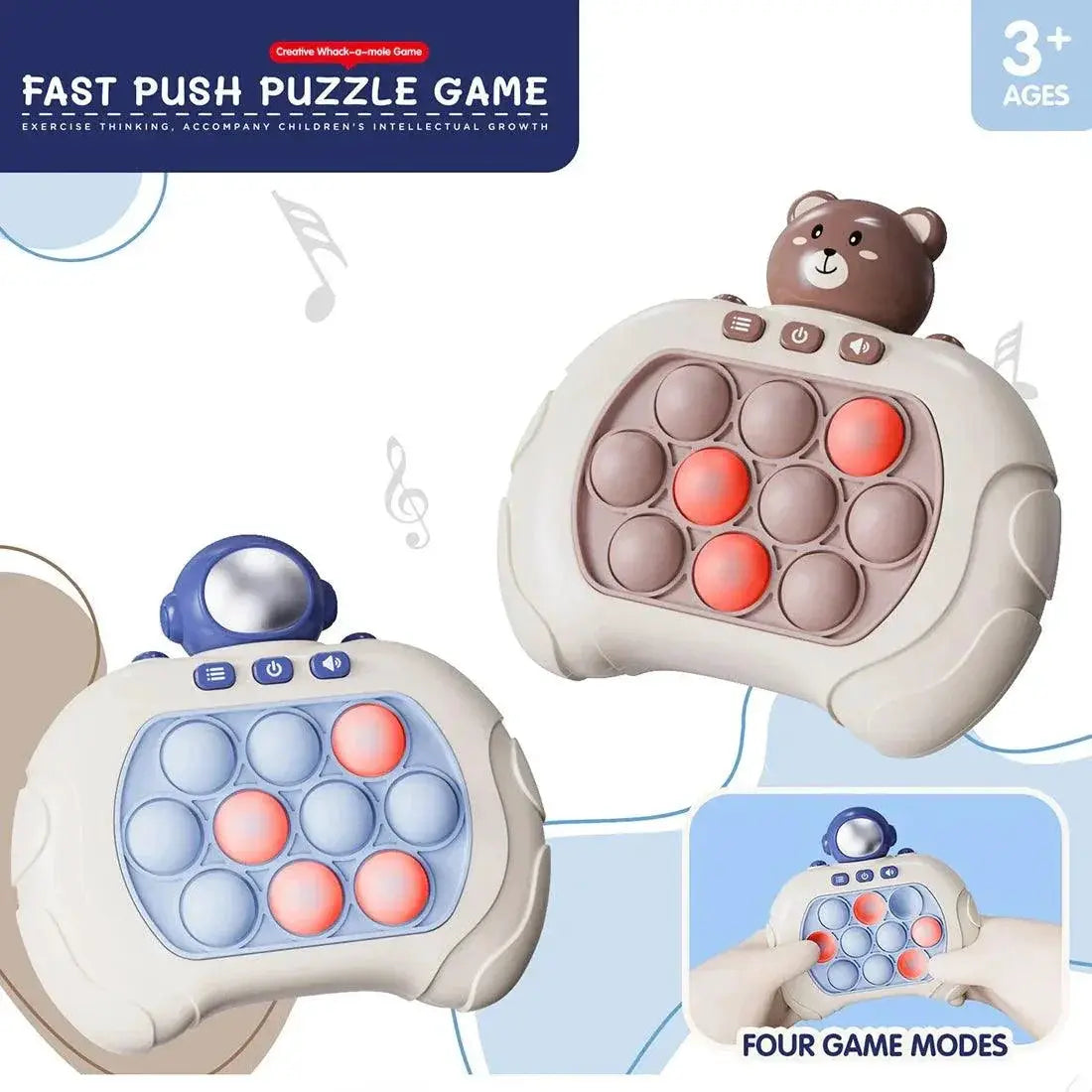 Interactive Electronic Fidget Toy For Stress Relief