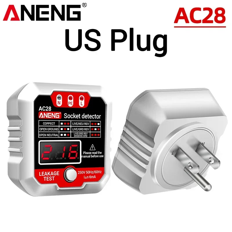 Aneng Digital Socket Power Tester