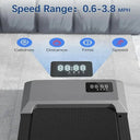 Home 2in1 Treadmill 2.5HP 300lb Capacity Bluetooth LCD Display