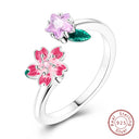 Adjustable Ring Sterling Silver Mermaid