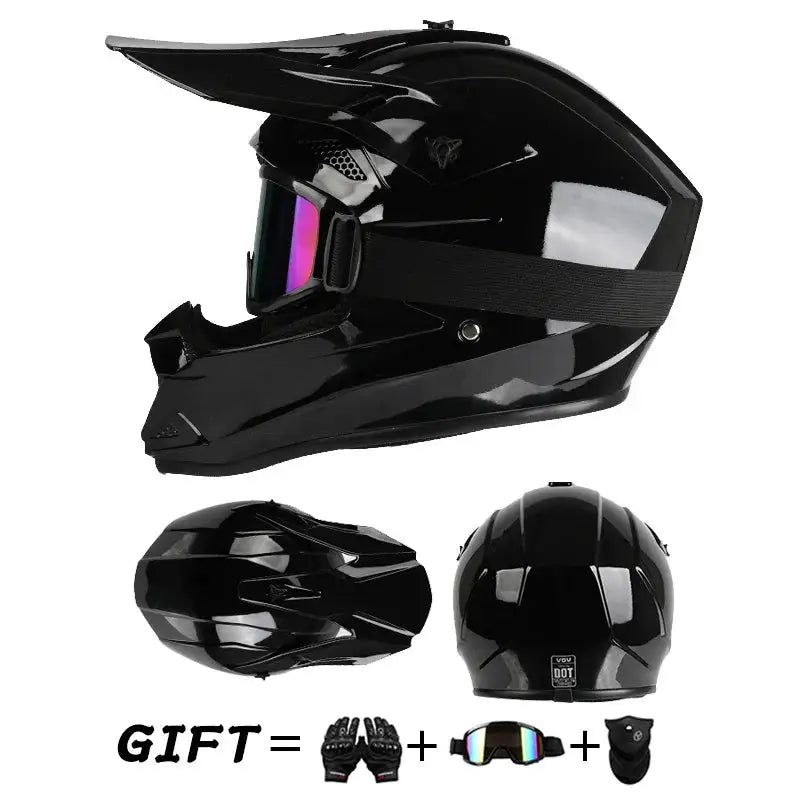 Off Road Motorcycle Helmet Rally Downhill Full Helmet — product view 13