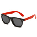 Trendy UV400 Kids Sunglasses for Boys and Girls Durable Silicone Goggles