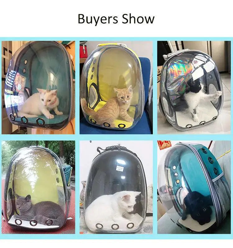 Bubble Space Capsule Astronaut Pet Carrier Backpack Eco