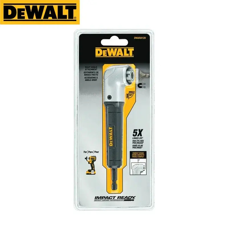 Right Angle Drill Attachment Set With 9x25MM Bits Kit