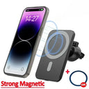 Magnetic Car Wireless Charger - 15W Fast Mount