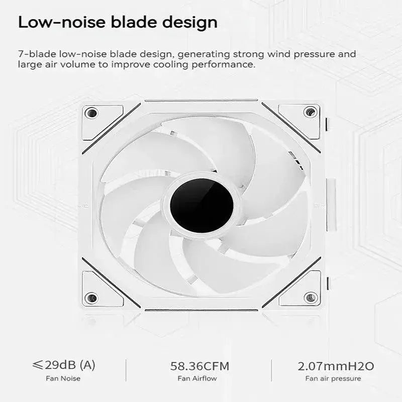 Teucer ARGB Water Cooling Fan Wireless Quiet Cooling