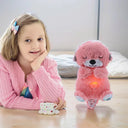 Baby Breathing Bear Soothing Music Plush Doll Toy For Sleep