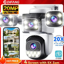 Smart Outdoor PTZ Camera for Homeowners