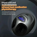 Household massager foot fully automatic roller kneading hot compress sole leg foot massager foot massage machine