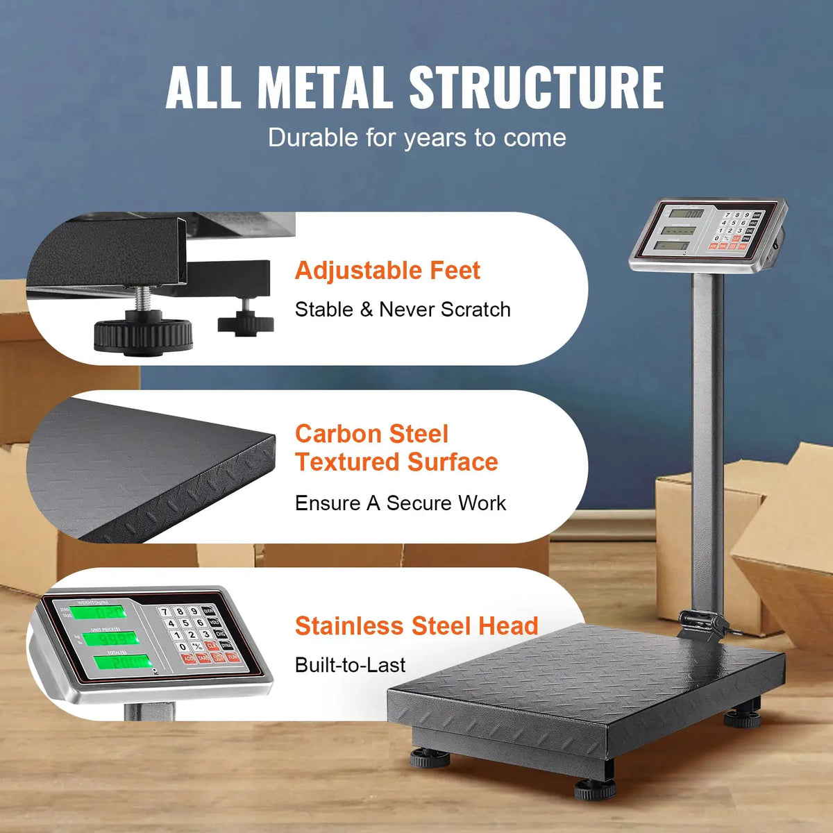 Heavy Duty Digital Platform Scale — product image 2