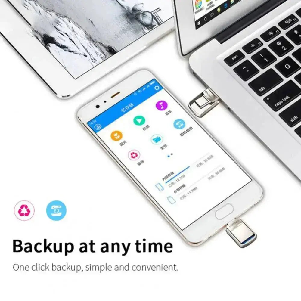 Portable Metal USB SSD High Speed External Storage Drive 2TB