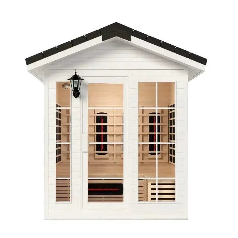 Forest Sauna Villa Outdoor Spa Retreat For Nature Relaxation