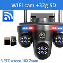 Smart Outdoor PTZ Cam for Home Security