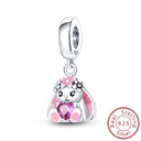 Charm Sterling Silver Luminous Firefly