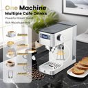Tacleekii Espresso Machine Coffee Maker with Steam Wand